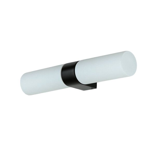 Applique noire Up Down à faible éblouissement G9 IP44 H:29,5 cm