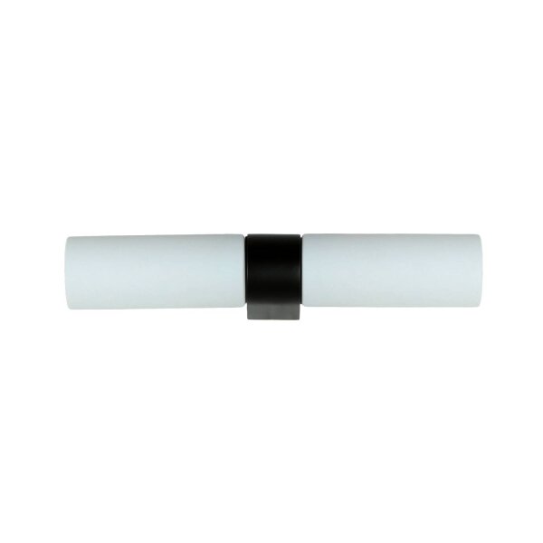 Applique noire Up Down à faible éblouissement G9 IP44 H:29,5 cm