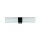 Applique noire Up Down à faible éblouissement G9 IP44 H:29,5 cm