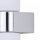 Applique Up Down à faible éblouissement en chrome G9 IP44 H:29,5 cm