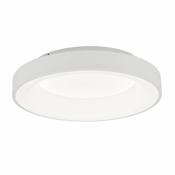 Plafonnier LED blanc métal rond Ø 48 cm 3000 K 48 W