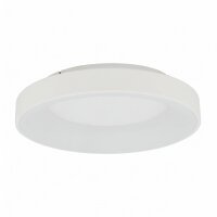 Plafonnier LED blanc métal rond Ø 48 cm...