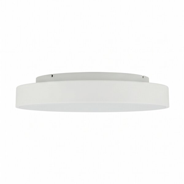 Plafonnier LED à faible éblouissement Blanc Métal Ø48 cm 4300 lm