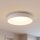 Plafonnier LED à faible éblouissement Blanc Métal Ø48 cm 4300 lm