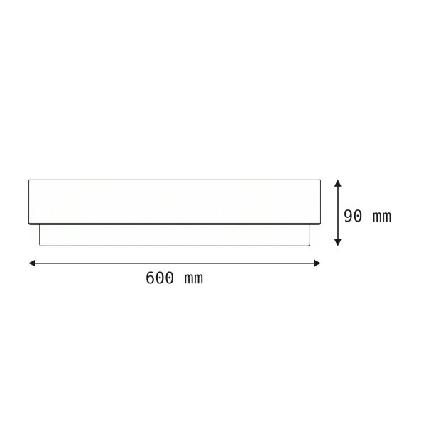 Plafonnier LED métal 60 W noir faible éblouissement confortable