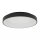Plafonnier LED métal 60 W noir faible éblouissement confortable