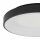 Plafonnier LED métal 60 W noir faible éblouissement confortable