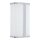 Applique LED Métal Verre en chrome IP44 H:30 cm 4000 K