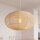 Suspension décorative en rotin E27 Ø60 cm