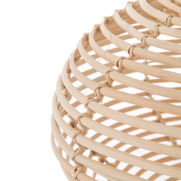 Suspension confortable en rotin E27 Ø40 cm décoratif