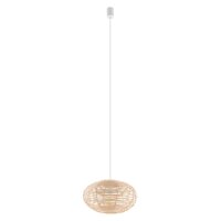 Suspension confortable en rotin E27 Ø40 cm...