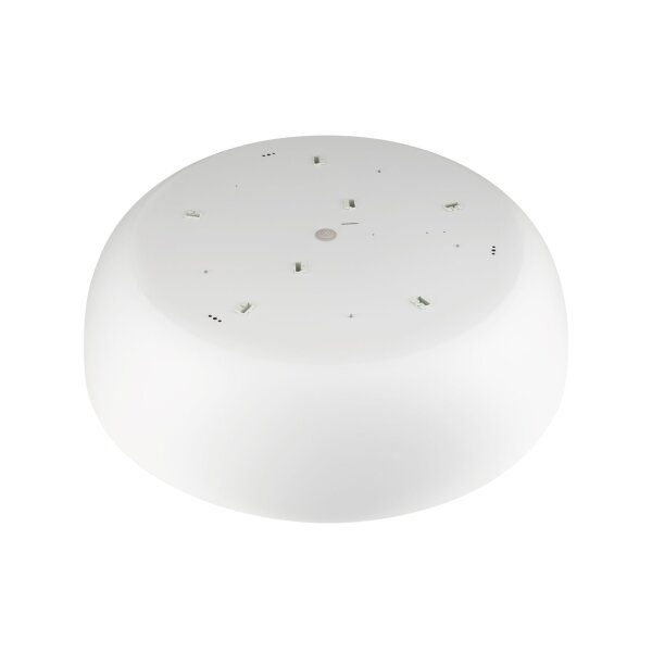 Plafonnier pauvre en fleurs Métal E27 Ø58 cm Blanc confortable