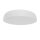Plafonnier blanc métal E27 10 flammes L:78 cm rond
