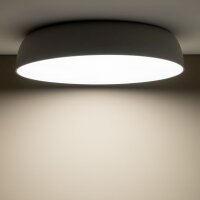 Plafonnier rond en métal E27 10-flamme L:78 cm en...