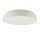 Plafonnier rond en métal E27 10-flamme L:78 cm en gris