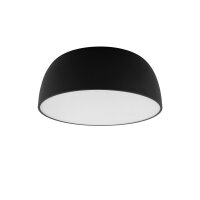 Plafonnier noir m&eacute;tal 3-flmg confortable E27...