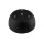 Plafonnier noir métal 3-flmg confortable E27 Ø38 cm