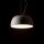 Suspension Blanc Métal Ø38 cm rond E27 faible éblouissement