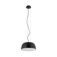 Lampe &agrave; suspendre noire m&eacute;tal &Oslash;38 cm...