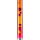 Grande lampe à lave ALAN 76cm rouge orange design rétro