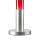 Grande lampe à lave ALAN 76cm rouge orange design rétro