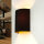 Applique murale ALICE en tissu noir Abat-jour moderne