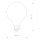 Ampoule LED E27 ronde 300 K 840 lm mat - LM109