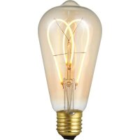 Ampoule d&eacute;corative LED E27 en or 2000 K chaud 380...