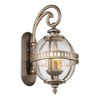 Applique vintage extérieure aluminium verre H :...