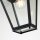 Lampe dextérieur E27 IP44 L : 20,3 cm noir suspendu