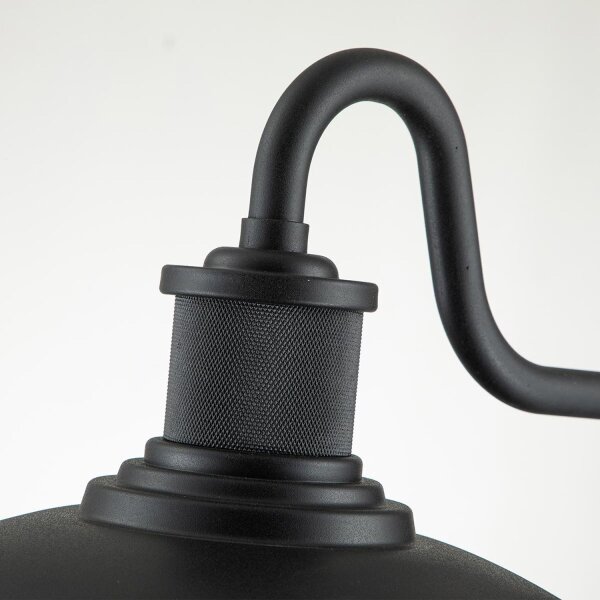 Applique extérieure H : 33,1 cm IP44 Noir E27 Maritim