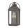 Lampe dextérieur Vintage verre aluminium E27 IP44 33,5 cm de haut