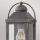 Lampe dextérieur Vintage verre aluminium E27 IP44 33,5 cm de haut