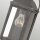 Lampe dextérieur Vintage verre aluminium E27 IP44 33,5 cm de haut