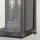 Applique extérieure H : 45,1 cm IP44 E14 Aluminium Verre Vintage
