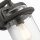 Lampe dextérieur mur verre aluminium E27 IP44 35,6 cm de haut