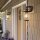 Lampe dextérieur mur verre aluminium E27 IP44 35,6 cm de haut