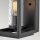 Lampe dextérieur murale résistante aux intempéries H : 44,5 cm IP44 noir E27