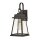 Applique extérieure H : 48,8 cm IP44 E27 en bronze Jardin