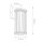 Lampe dextérieur murale IP44 H : 29 cm verre aluminium noir