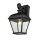 Applique murale extérieure noir hauteur 42,2 cm IP44 E27