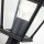 Lampe de socle 39,3 cm IP44 noir E27 chemin de jardin