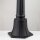 Lampe dextérieur aluminium verre E27 IP44 hauteur 104,1 cm noir