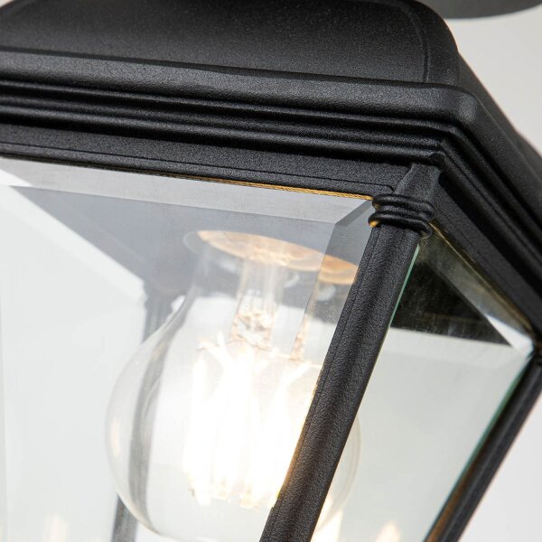 Lampe dextérieur E27 IP44 Vintage plafond entrée CHELTENHAM