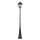 Lampe sur mât 216,4 cm IP44 Vintage Noir E27 Chemin de jardin