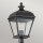 Lampe sur mât 216,4 cm IP44 Vintage Noir E27 Chemin de jardin