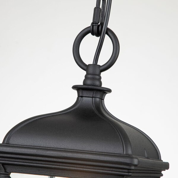 Lampe dextérieur noire L : 18 cm H : max. 141,2 cm E27