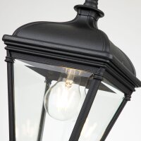 Lampe dextérieur noire L : 18 cm H : max. 141,2 cm...