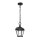 Lampe dextérieur noire L : 18 cm H : max. 141,2 cm E27