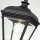 Lampe dextérieur noire L : 18 cm H : max. 141,2 cm E27